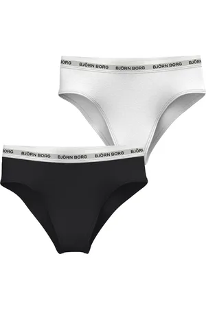 Björn Borg Bjorn Borg 2-pack dames slips - Core Logo - Katoenen dames onderbroeken - Elastische band - XXL