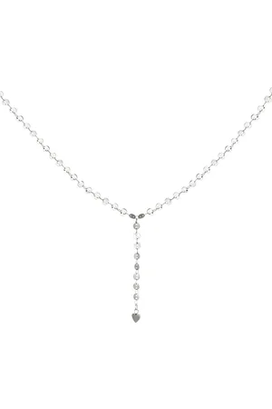 Yehwang Zilveren ketting met hartje | Stainless Steel | cadeau voor haar | collier met hanger 45cm + 5cm