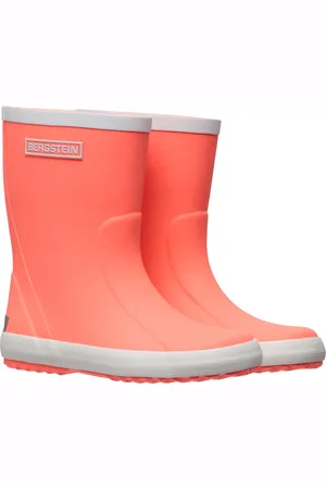 Bergstein Classic Limited Edition Unisex Junior Regenlaarzen - Neon Orange
