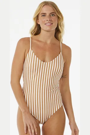 Rip Curl Premium Surf Cheeky 1Pc - Light Brown