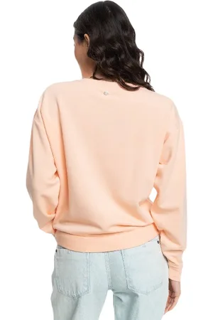 Roxy Surfing By Moonlight Sweater - Peach Parfait