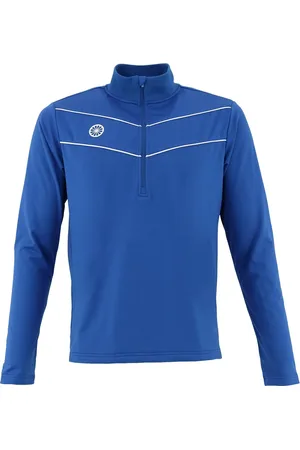 Indian Maharadja Baroda Half Zip Kids Sweater