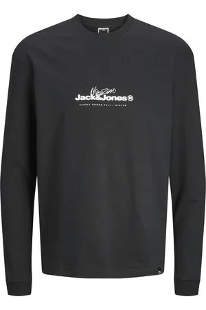 JACK & JONES JACK&JONES - JCOCHARLIE BRANDING TEE LS CREW NECK - Heren - Lange mouwen shirts