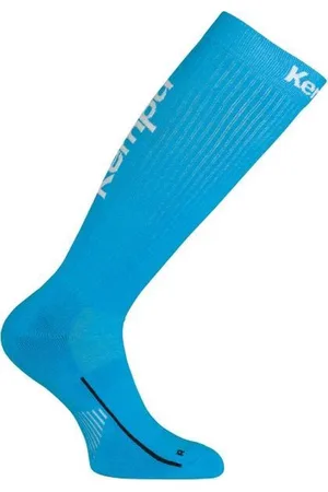 Kempa Kousen Lang blauw-Wit Maat 36-40