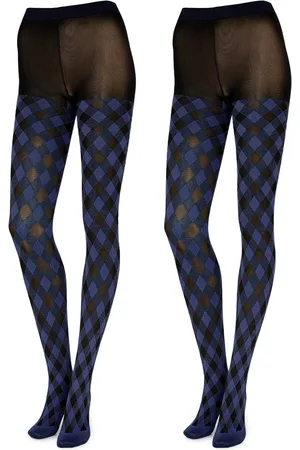 Merry Style Dames Panty 2 Pack - 60 DEN- Gedessineerd - 3D-technologie - Polyamide – – L - MS-GB-317