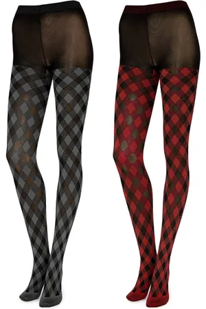 Merry Style Dames Panty 2 Pack - 60 DEN- Gedessineerd - 3D-technologie - Polyamide – – M - MS-GB-317