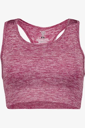 Osaga Seamless dames sport BH roze - Maat XL