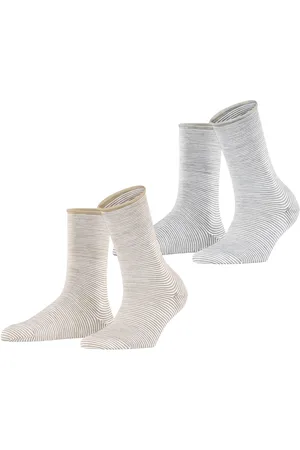 ESPRIT Sokken Allover Stripe 2-Pack