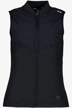 Osaga Dames hardloop bodywarmer - Maat S - Gilet - Mouwloos vest