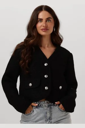 Neo Noir Manua Boucle Jacket Truien & vesten Dames - Sweater - Hoodie - Vest- - Maat 42