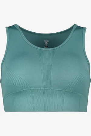 Osaga Seamless dames sport BH turquoise - - Maat S
