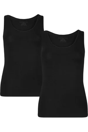 Bamboo Basics Comfortabel & Zijdezacht Anna - Bamboe Singlet (Multipack 2 stuks) Dames - - XL