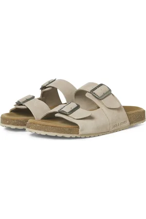 JACK & JONES Heren Sandaal Slipper JFWLOUIS Suede - Maat 45