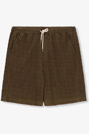 Sissy-Boy Donkergroene badstof shorts