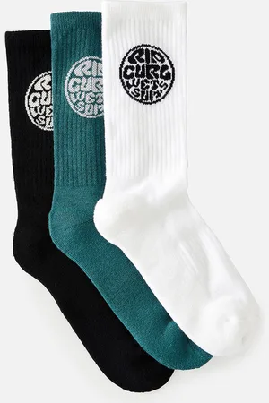 Rip Curl Wetty Crew Sock 3-Pk - Dark Navy