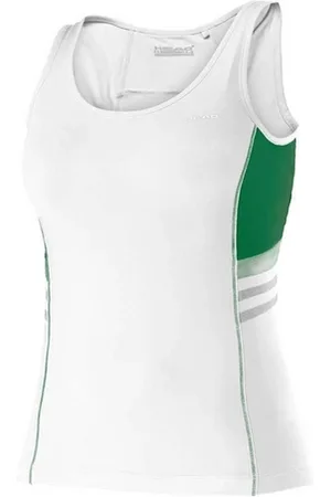 Head Tanktop Club Tank Top Girls White Green Club-Maat 152