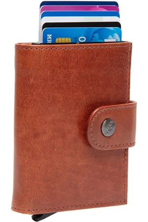 Chesterfield Leren Portemonnee Cognac Lesina