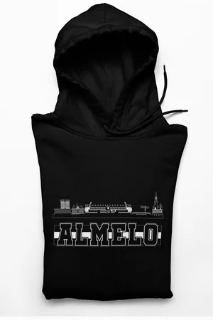 Gildan Voetbalsupporters - HEAVY BLEND??? Hoodie - Almelo - - Maat L