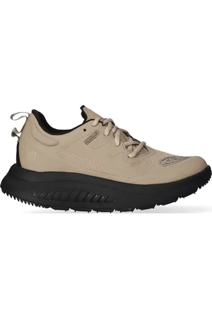 Keen WK400 WP Dames Wandelschoenen Timberwolf/Black - Maat 40.5
