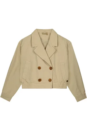 Like Flo Zomer trenchcoat jas meisjes teens - - cropped - Akon
