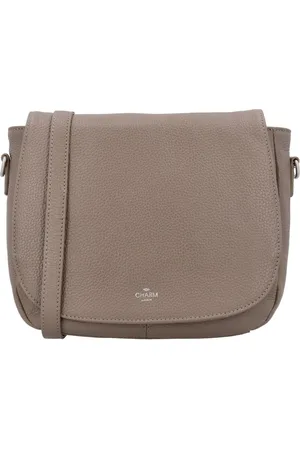 Charm London Washington Schoudertas - Overslag - Crossbody - Leer - - 100% Leer