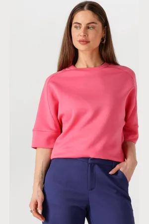 POM Amsterdam Nina Rasberry Tops & T-shirts Dames - Shirt - - Maat 34
