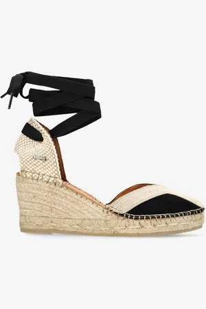 Shabbies Amsterdam Espadrille Kaila Ki Seven Black - Maat 38