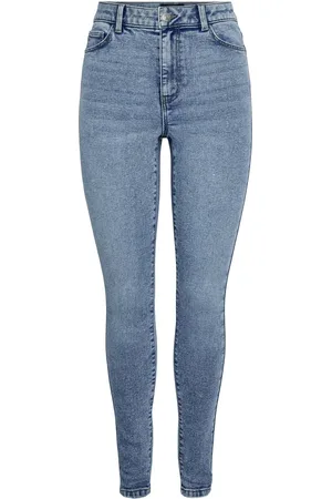 Pieces® Jeans Pcdana Hw Skinny Jeans Lb302 Noos 17149273 Light Blue Denim Dames Maat - W28 X L32