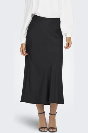 JDY Jacqueline de Yong Rok urba Mw Skirt Wvn 15304905 Black Dames Maat - S