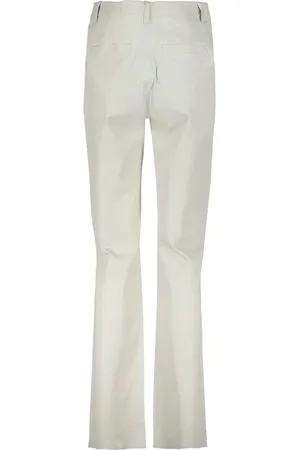 Donders Leren Broek met hoge taille