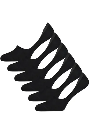 Bamboo Basics Comfortabel & Zijdezacht Mika - Bamboe Onzichtbare Sokken (Multipack 6stuks) Heren / Dames - No-Show - - 41-46