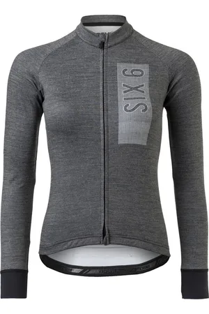AGU Merino Fietsshirt Lange Mouwen II SIX6 Dames - Zwart - XS