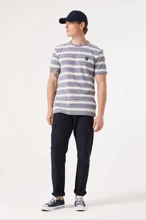 Garcia C51320 Heren Regular Fit Broek Blauw