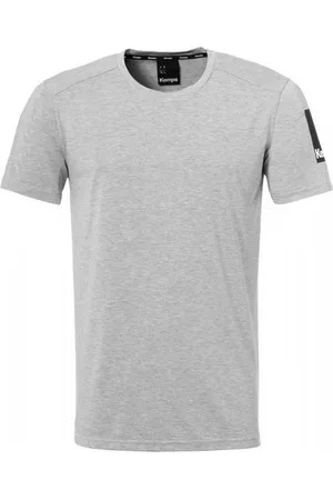 Kempa Status T-Shirt Grijze Melange Maat S