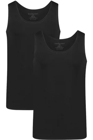 Bamboo Basics Comfortabel & Zijdezacht Stef - Bamboe Singlet (Multipack 2 stuks) Heren - Slim Fit - - XL