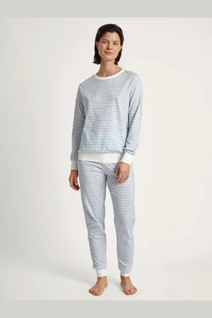 Calida Cotton Stripes Pyjama 48591 Licht - maat XS