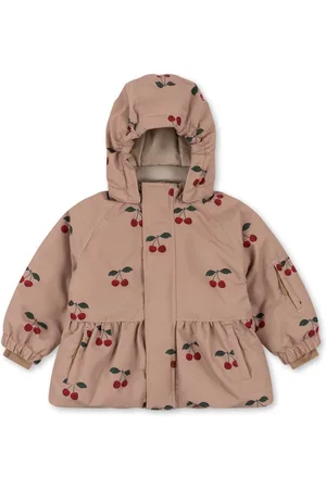 Konges Sløjd Mismou Frill Jacket - Wintersportjas Kids - Skipak - Ma grand cerise - Maat 2 jaar