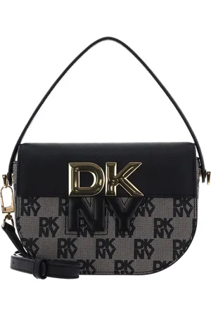 DKNY Schoudertas Echo Flap Crossbody Bag Zwart