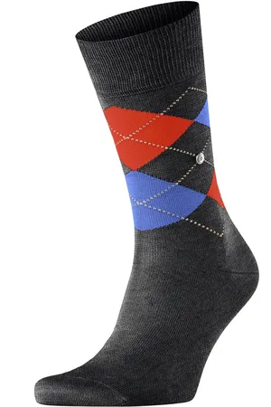 Burlington Wol Edinburgh 3093 - Maat 40-46 - Heren - Halfhoge sokken