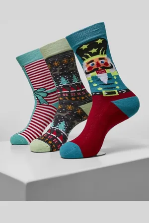 Urban classics Christmas Nutcracker 3-Pack Sokken - 35/38