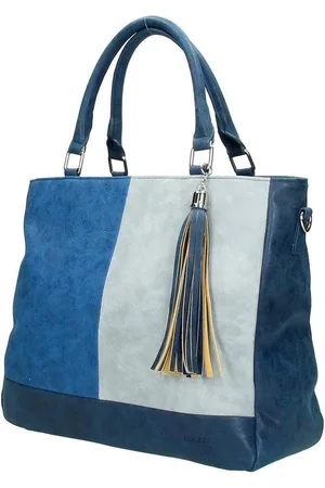 Beagles Shopper / Schoudertas met Kwastje Navy