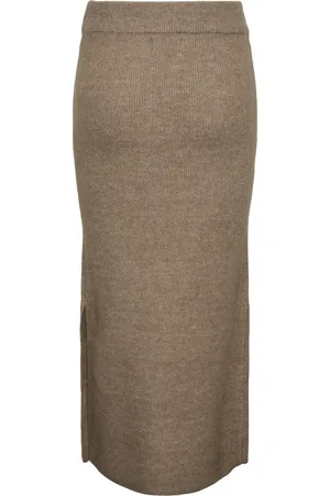 Pieces® PCNIKO HW KNIT ANKLE SKIRT BC - Dames - Rokken