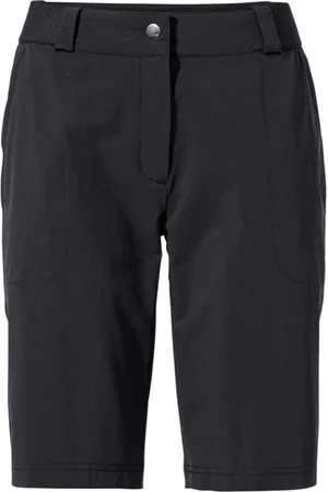 Vaude Farley Stretch Ii Korte Broek Zwart 42 Vrouw