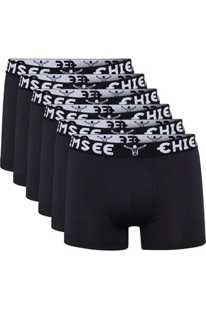 CHIEMSEE 6-PACK Boxershort Heren Trunk-ondergoed Regular Fit Retro Shorts, set van 6