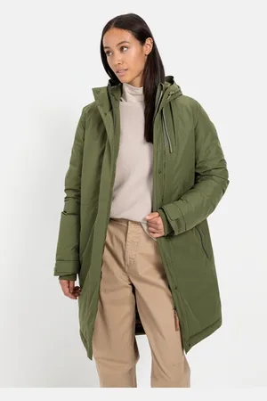 Camel Active TeXXXactive® functionele jas van gerecycled polyester - Maat womenswear-48 - Donkergroen