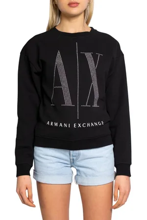 Armani Exchange Sweatshirt Met Lange Mouwen En Ronde Hals