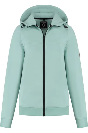 Travelin Sanna - Dames vest - Met capuchon - Vest - Groen