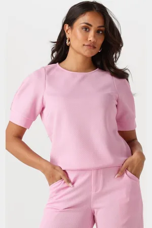 POM Amsterdam Senna Rose Tops & T-shirts Dames - Shirt - - Maat 36