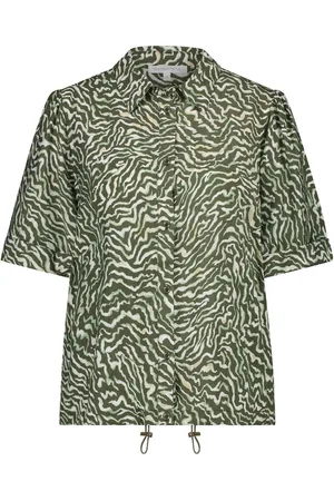 Tramontana Blouse Zebra Swirl