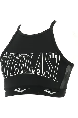 Everlast Duran Sport BH - Topje - Zwart met wit - L
